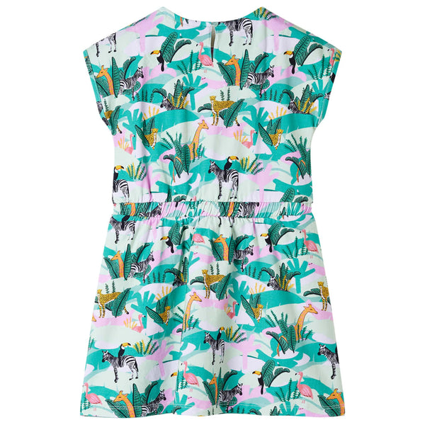 Children's Dress Light Mint Green 140