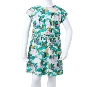 Children's Dress Light Mint Green 140