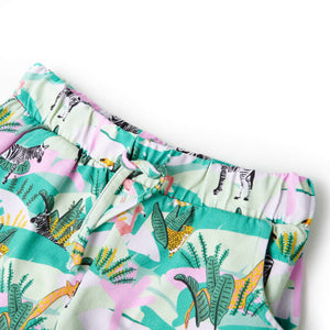 Kids' Shorts with Drawstring Light Mint Green 92