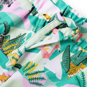 Kids' Shorts with Drawstring Light Mint Green 92