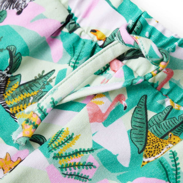 Kids' Shorts with Drawstring Light Mint Green 92