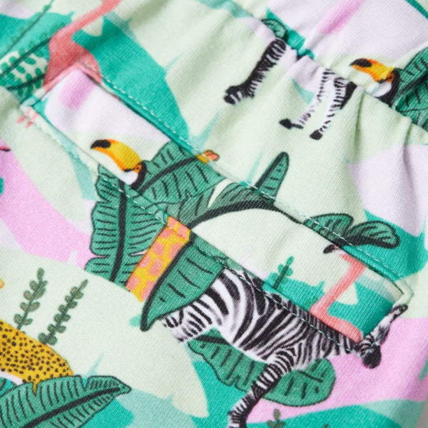 Kids' Shorts with Drawstring Light Mint Green 92