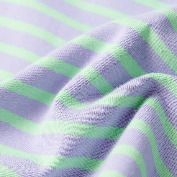 Children's Skirt with Stripes Straight Light Mint Green 128