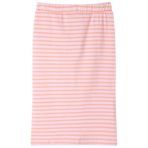 Children's Striped Skirt Straight Pink 104