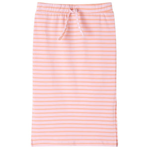 Girls' Striped Straight Skirt Pink 116