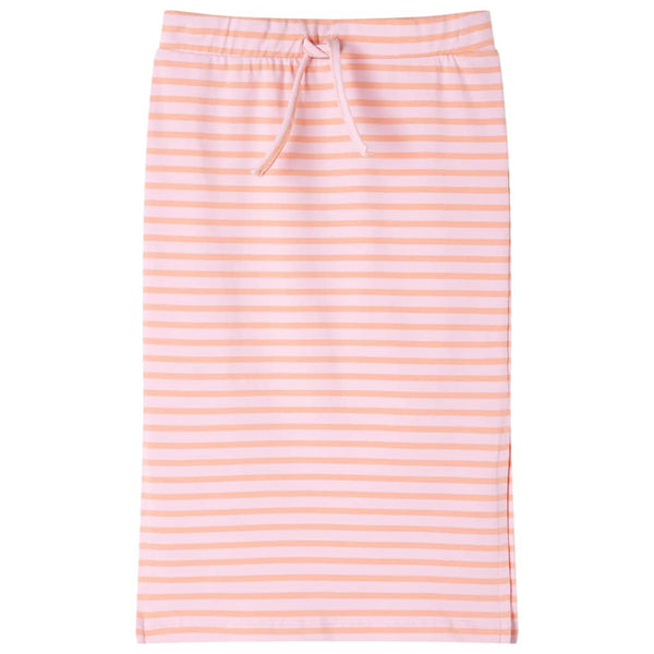 Girls' Striped Straight Skirt Pink 116