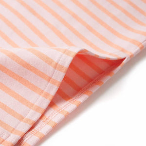 Girls' Striped Straight Skirt Pink 116