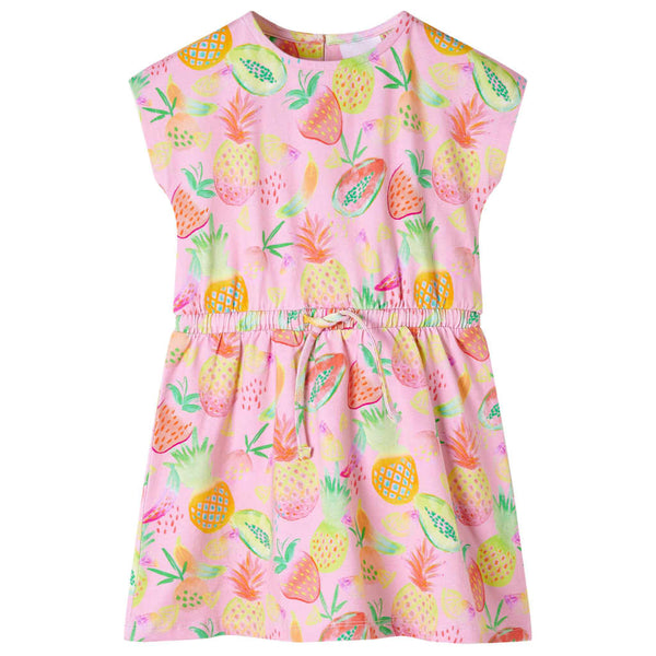 Girls' dress delicate pink 104
