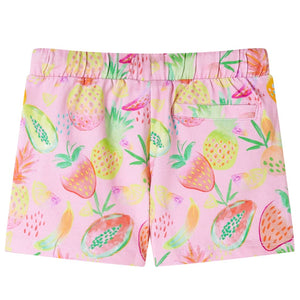 Kids' Shorts with Drawstring Light Pink 140