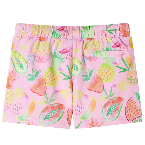 Kids' Shorts with Drawstring Light Pink 140
