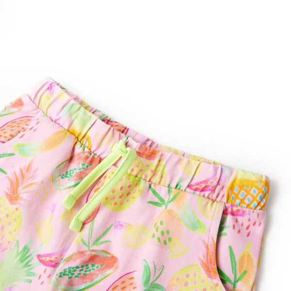 Kids' Shorts with Drawstring Light Pink 140
