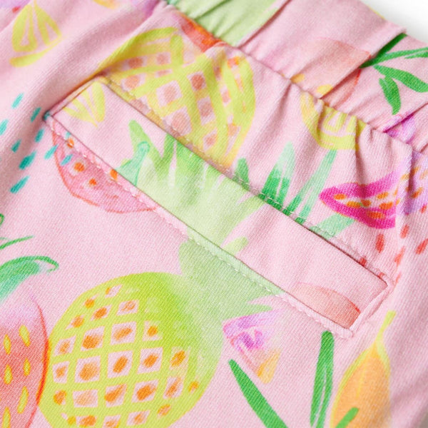 Kids' Shorts with Drawstring Light Pink 140