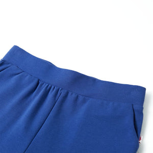 Kids' Wide-Leg Trousers Cobalt Blue 116