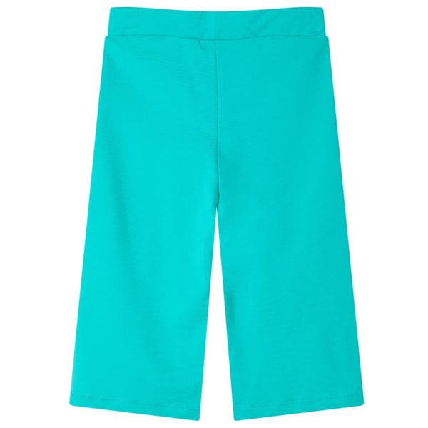 Kids' Wide-Leg Trousers Mint Green 116