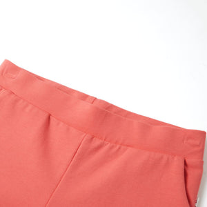 Kids' Wide-Leg Trousers Coral Pink 92