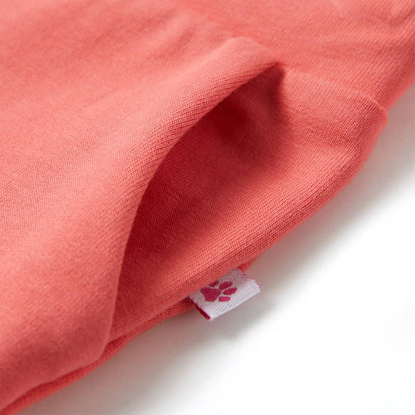 Kids' Wide-Leg Trousers Coral Pink 92