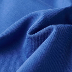 Girls' Dress with Drawstring Cobalt Blue 104