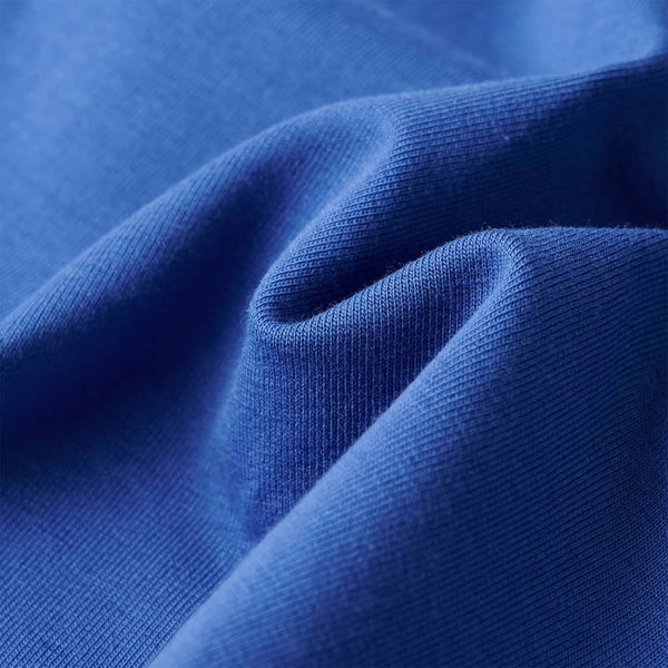 Girls' Dress with Drawstring Cobalt Blue 104