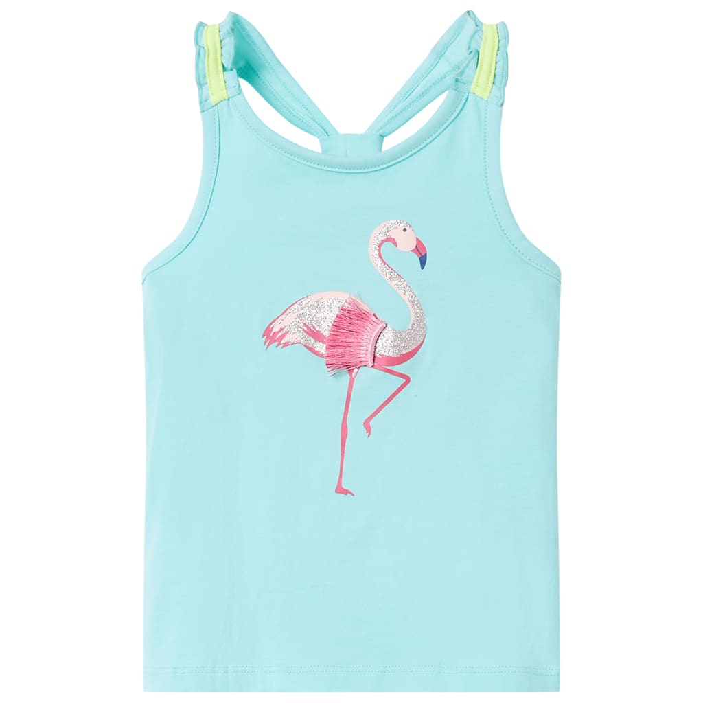 Kids' Tank Top Light Mint Green 140