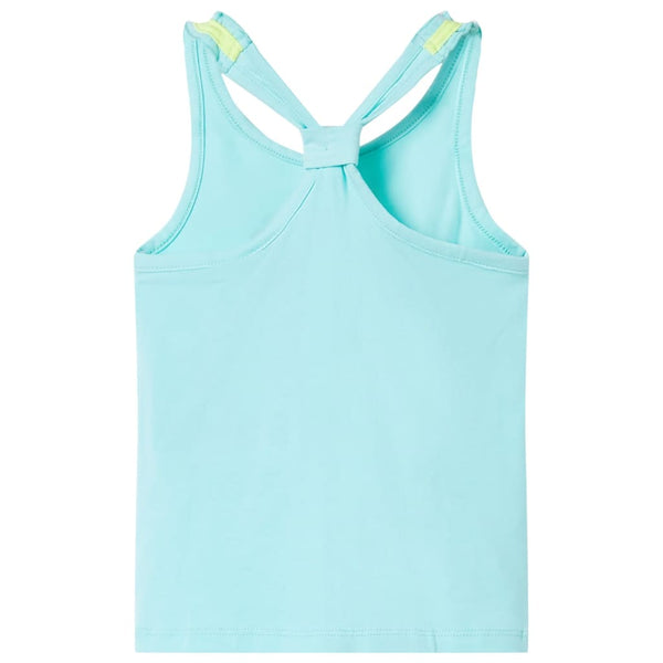 Kids' Tank Top Light Mint Green 140
