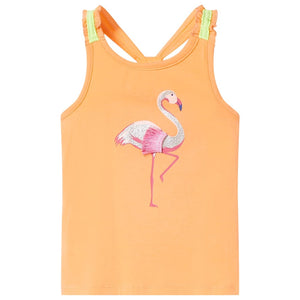 Kids' Tank Top Light Orange 104
