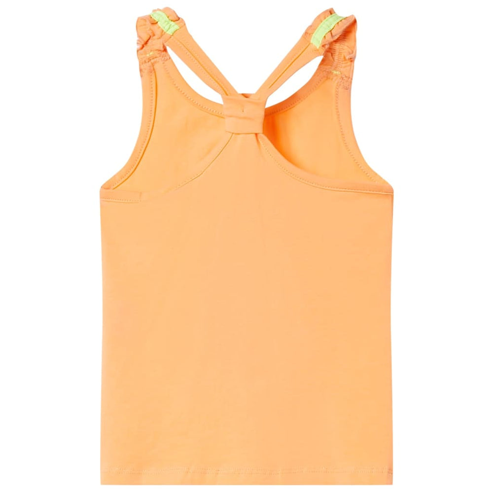 Kids' Tank Top Light Orange 116