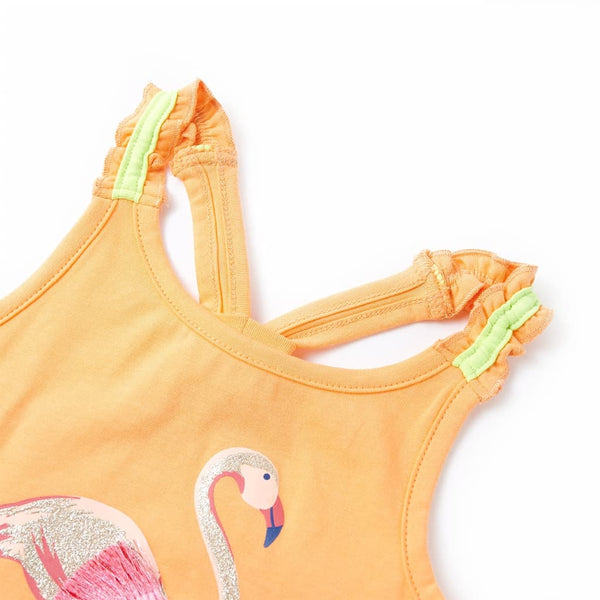 Kids' Tank Top Light Orange 128