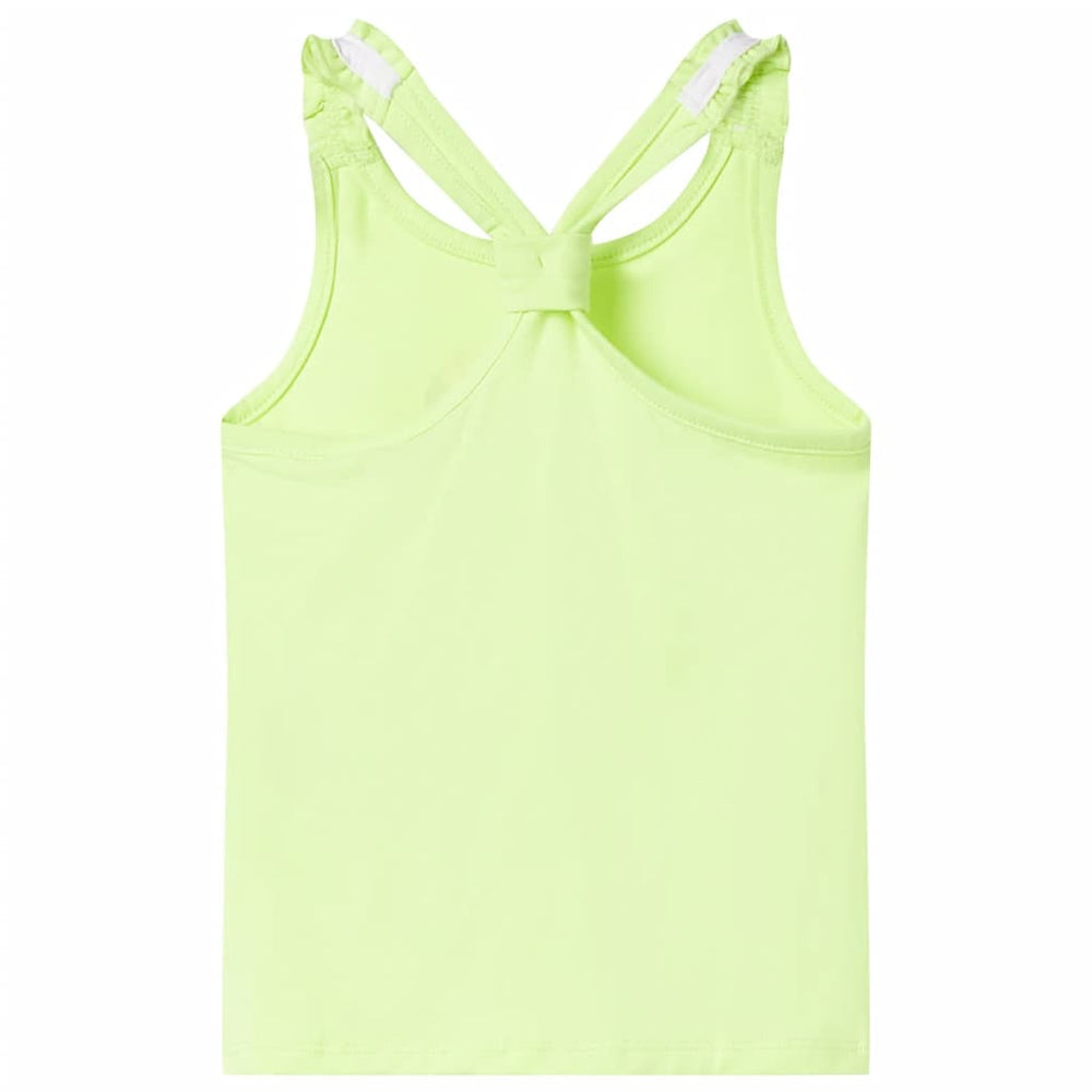 Children's Tank Top Neon Yellow 116
