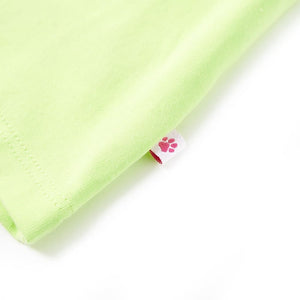 Children's Tank Top Neon Yellow 116