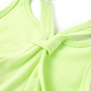 Children's Tank Top Neon Yellow 116