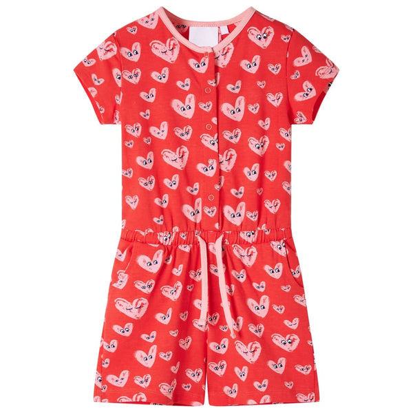 Kids' Play Suit Red 104