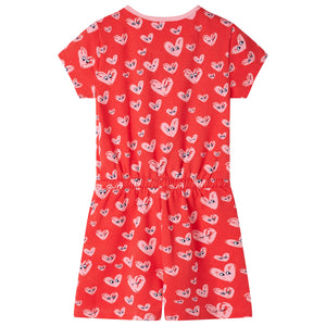 Kids' Play Suit Red 104