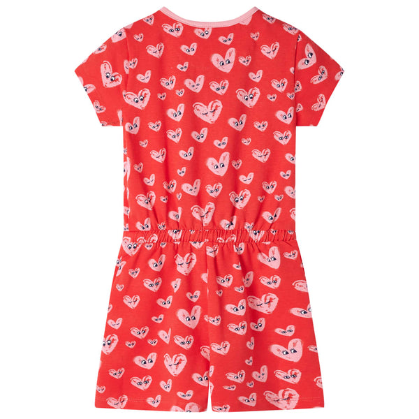 Kids' Play Suit Red 104