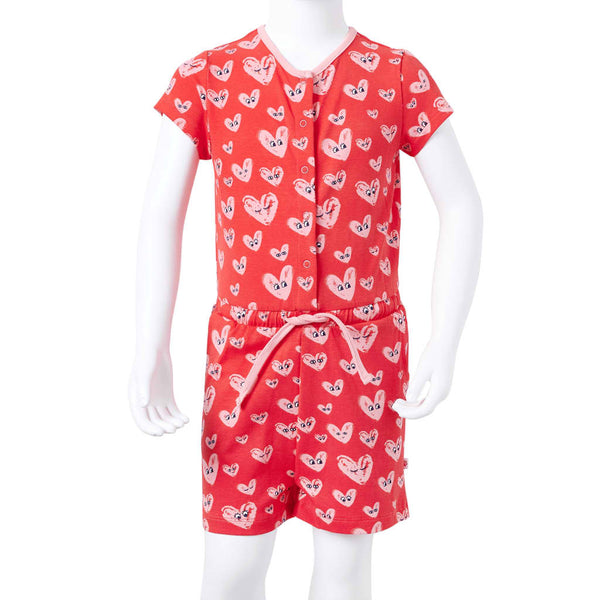 Kids' Play Suit Red 104