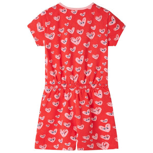 Kids' Play Suit Red 116