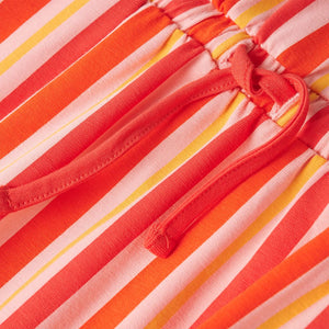 Girls' dress with drawstring Pink and Red 140