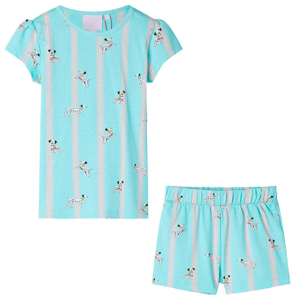 Kids' Short Sleeve Pyjamas Ecru 116