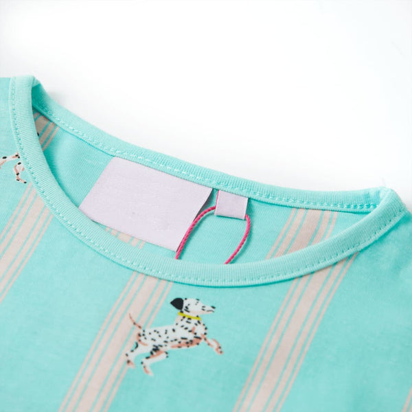 Kids' Short Sleeve Pyjamas Ecru 116