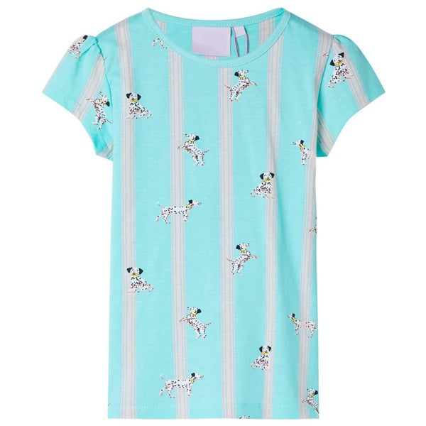 Kids' Short-Sleeved Pajamas Ecru 140