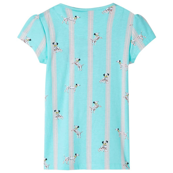 Kids' Short-Sleeved Pajamas Ecru 140