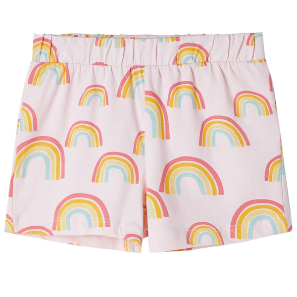 Kids' Short Sleeve Pajamas Light Pink 92