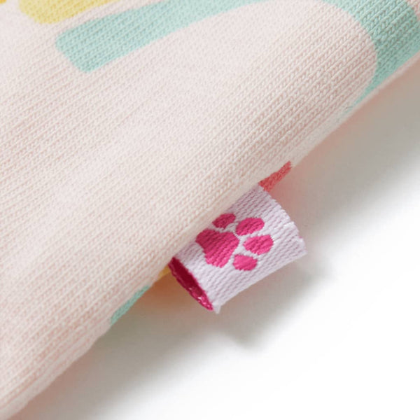 Girls' Short-Sleeved Pyjamas Light Pink 104