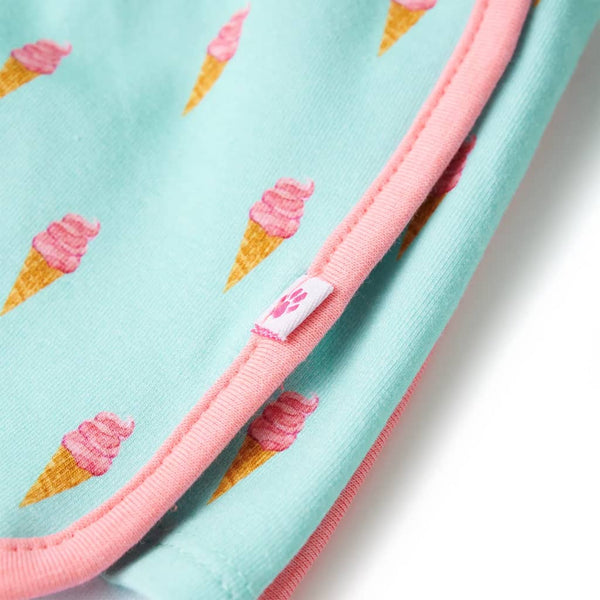 Children's Shorts with Drawstring Light Mint Green 104