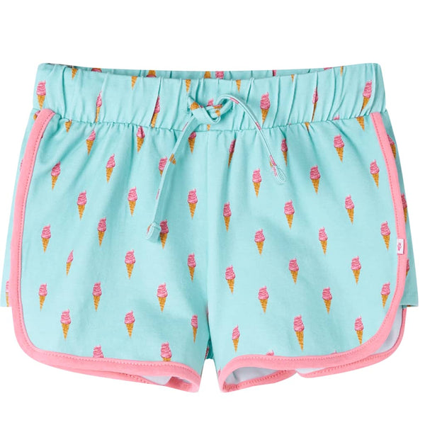 Kids' Shorts with Drawstring Light Mint Green 116