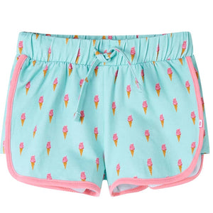 Kids' Shorts with Drawstring Light Mint Green 128