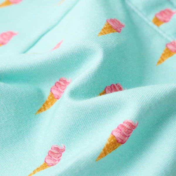 Kids' Shorts with Drawstring Light Mint Green 128