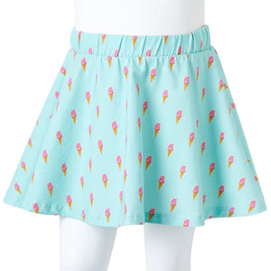 Children's Skirt Light Mint Green 104