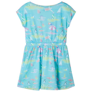Children's Dress Light Blue 104