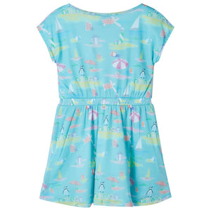Light Blue Children's Dress 140