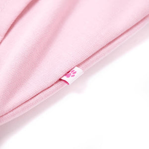 Kids' Zip-Up Hoodie Light Pink 128